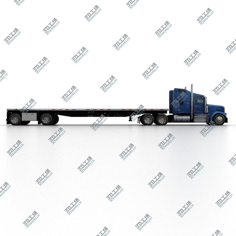 images/goods_img/202104094/Kenworth W900 Flat Bed Loader/4.jpg